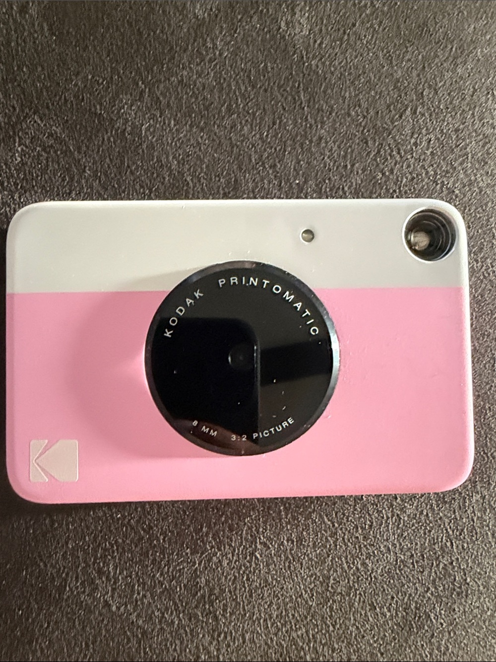 Pink Kodak Printomatic Camera